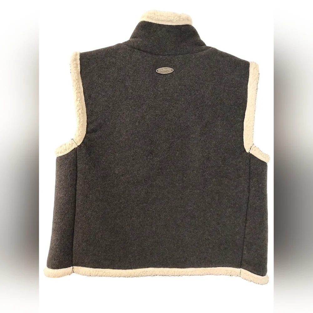 Snowshoe M Black and Cream Ski Vest